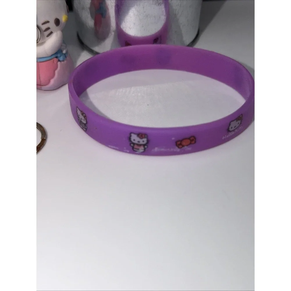 Hello Kitty Cute Keychain Accessories With Bracelet